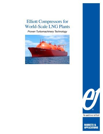 Elliott Compressors for World-Scale LNG Plants