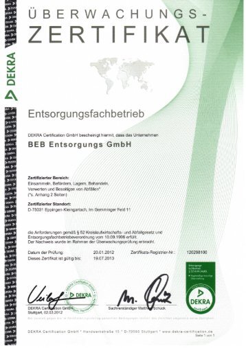 co - BEB Entsorgungs GmbH