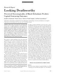 Looking Deathworthy - Death Penalty Focus