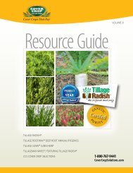 Tillage RadishÂ® Resource Guide - Cover Crop Solutions