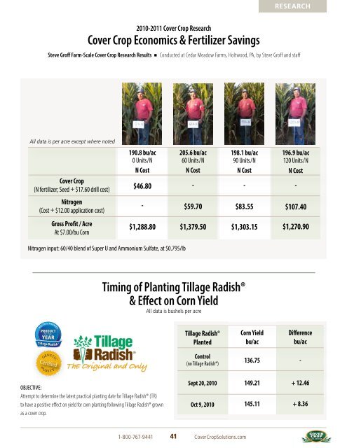 Tillage RadishÂ® Resource Guide - Cover Crop Solutions