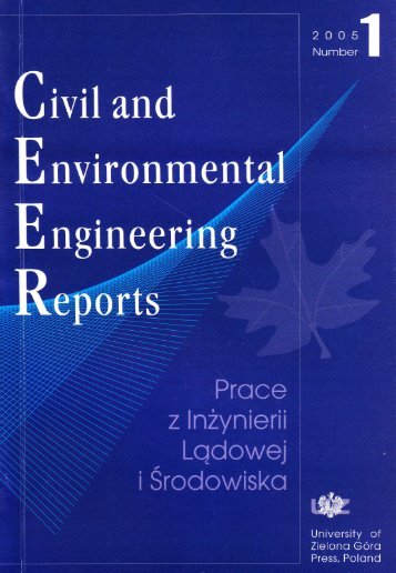 Civil and Environmental Engineering Reports