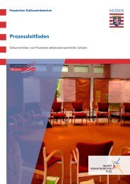 Prozessleitfaden - Modellprojekt Selbstverantwortung plus - Hessen