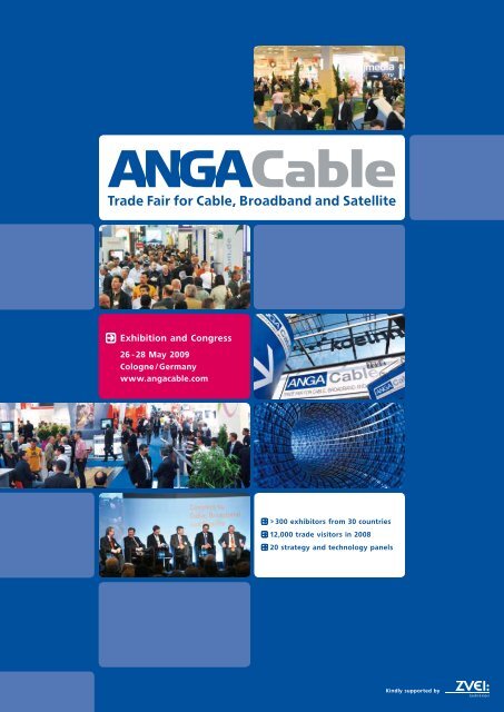 Trade Fair for Cable, Broadband and Satellite - ANGA Cable