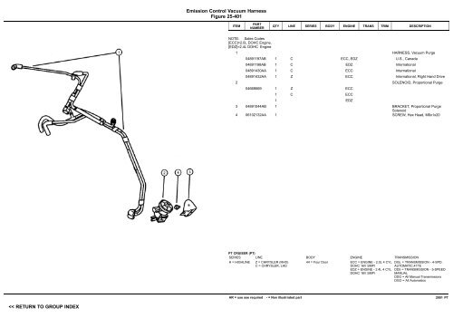 VIN PLATE DECODING INFORMATION