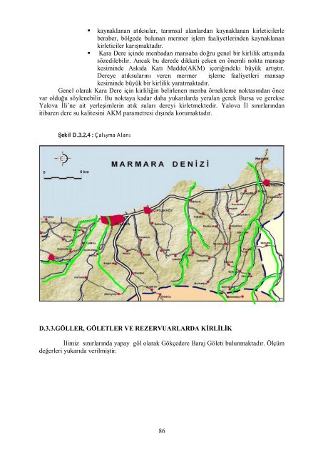 2006 yılı il çevre durum raporu - çevresel etki değerlendirme ...