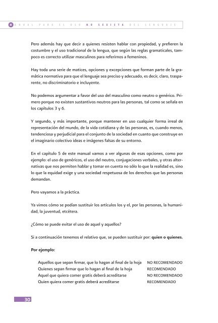 Manual para el uso no sexista del lenguaje (PDF) - CONAVIM