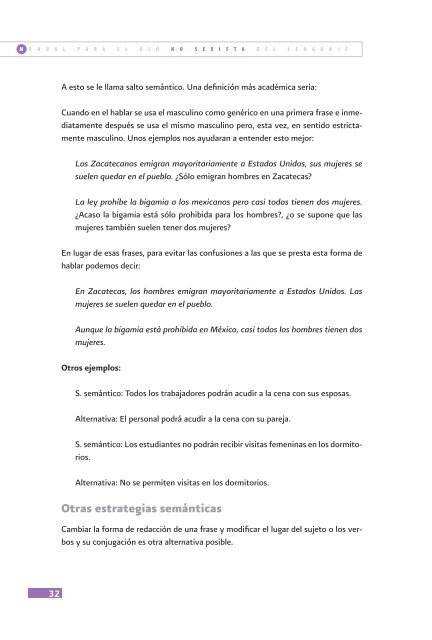 Manual para el uso no sexista del lenguaje (PDF) - CONAVIM