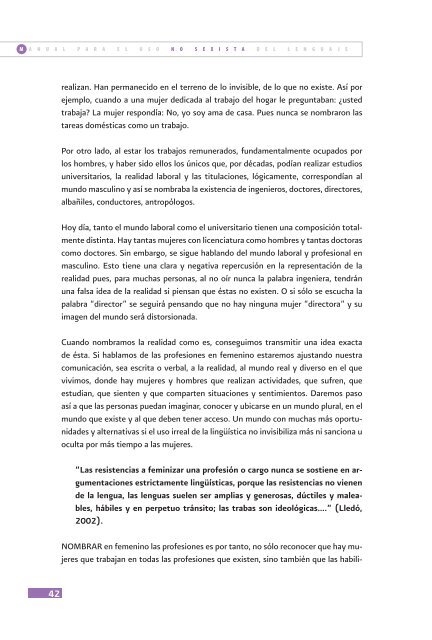 Manual para el uso no sexista del lenguaje (PDF) - CONAVIM