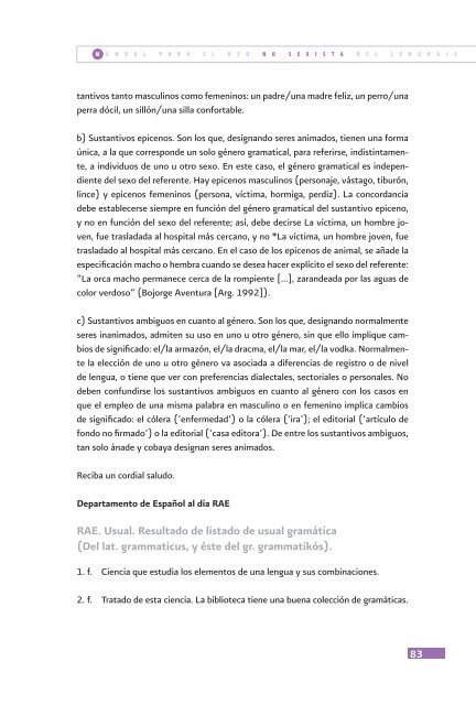 Manual para el uso no sexista del lenguaje (PDF) - CONAVIM