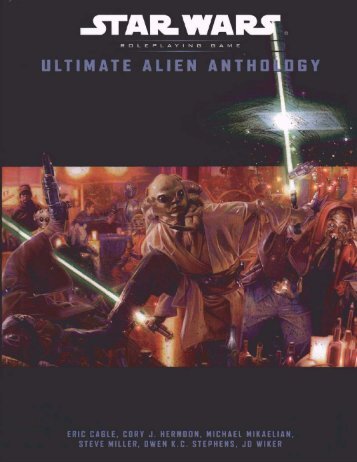 Star Wars RPG D20 - Ultimate Alien Anthology - Majhost