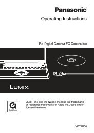 For Digital Camera PC Connection - Operating Manuals for ...