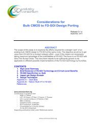 Advanced SOI Technology for RF Applications Short Course