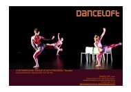 CDSP Contemporary Dance Study Program - Danceloft