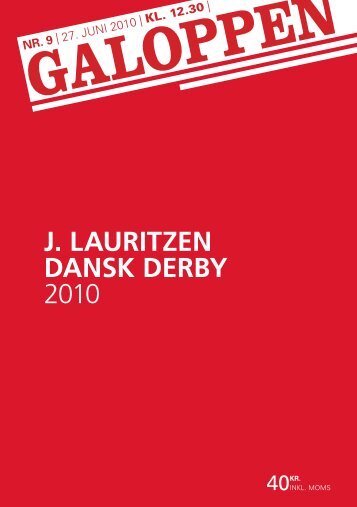 J. LAURITZEN DANSK DERBY 2010