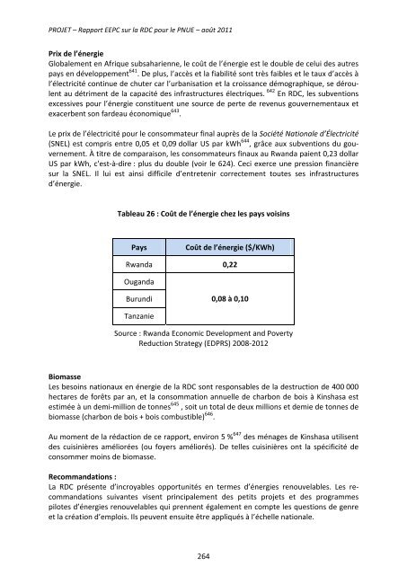 République Démocratique du Congo - UNEP