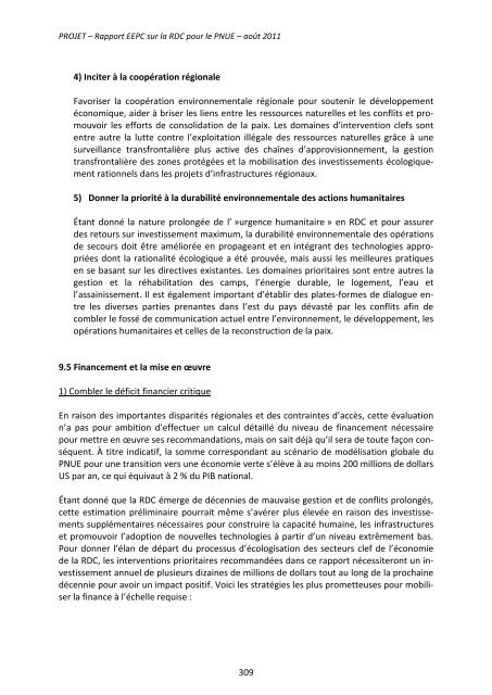 République Démocratique du Congo - UNEP