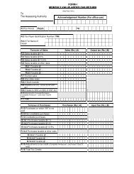 FORM-I MONTHLY VALUE ADDED TAX RETURN To The ...