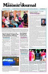 WMJ Oct 2007 - Freemasons of Wisconsin