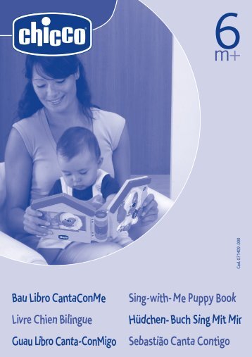 Bau Libro CantaConMe Livre Chien Bilingue Guau Libro ... - Chicco