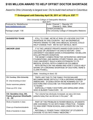 TV Script FINAL - Multimedianewsroom.tv