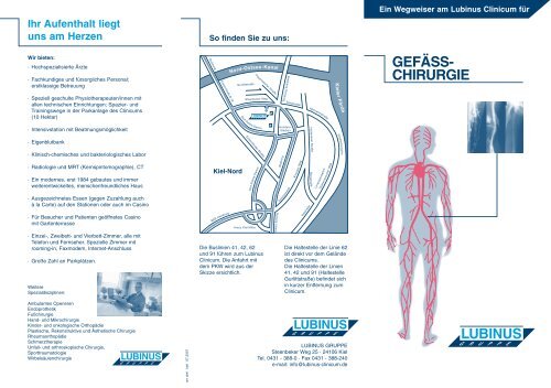 Gefäßchirurgie - Lubinus Clinicum