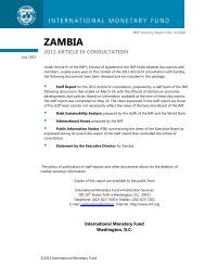 2012 Article IV Consultation - TradeMark Southern Africa