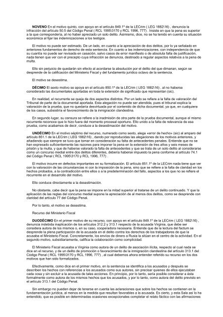 inspeccion de trabajo y delitos contra los/as ... - In-formaciÃ³n