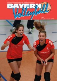 12878 Ausgabe 4 - Bayerischer Volleyball-Verband - Volley.de