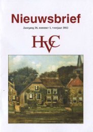 Nieuwsbrief 2012-01 - Historische Vereniging Capelle aan den IJssel