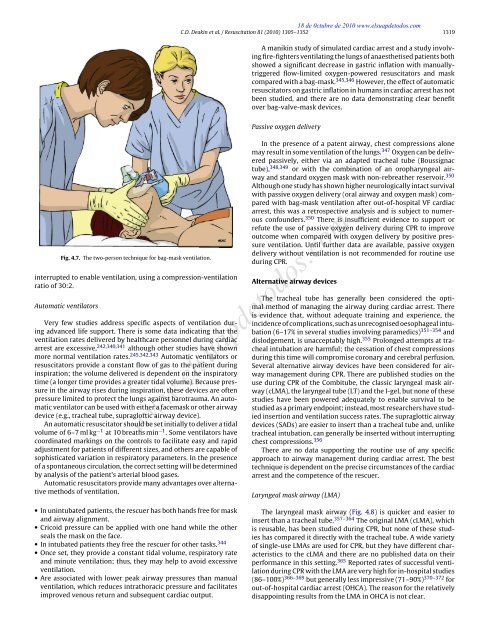 European Resuscitation Council Guidelines for Resuscitation ... - CPR