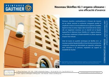 Nouveau Skinflex 42.1 organo-siloxane :