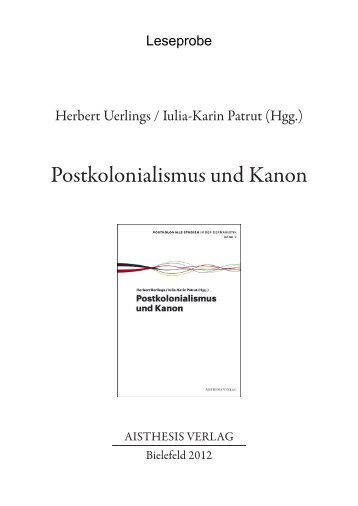 Postkolonialismus und Kanon