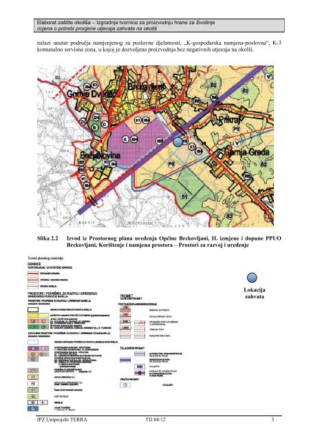 ELABORAT zaštite okoliša - Procjena utjecaja na okoliš