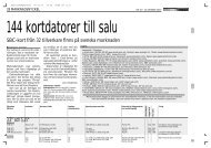 144 kortdatorer till salu - Elektroniktidningen