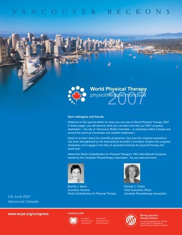 01070 WCPT E-brochure fin2 - World Confederation for Physical ...