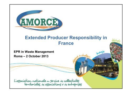 Extended Producer Responsibility in France - Federambiente