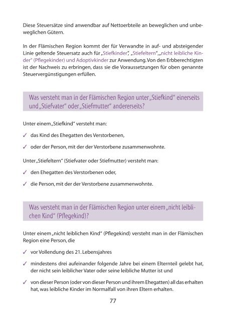 Leitfaden für Schenkungen und Nachlässe (nur PDF)