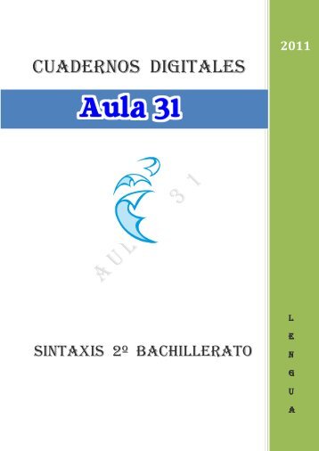 Sintaxis 2º Bachillerato