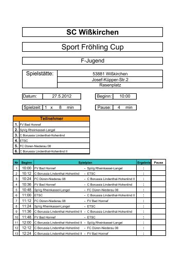 SC WiÃŸkirchen Sport FrÃ¶hling Cup