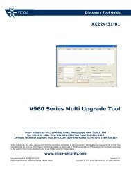 V960 Series Multi Upgrade Tool - Vicon