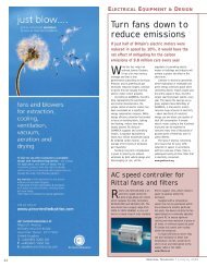 Turn fans down to reduce emissions - Industrial Technology Magazine