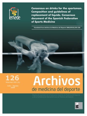 de medicina del deporte - femede