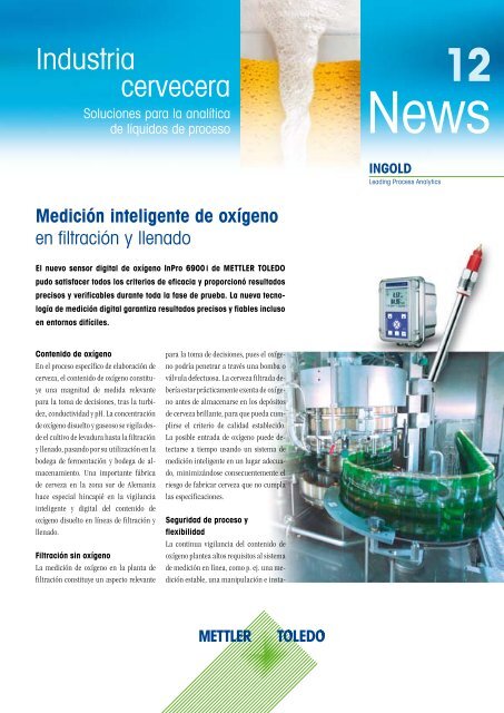 Industria cervecera - METTLER TOLEDO