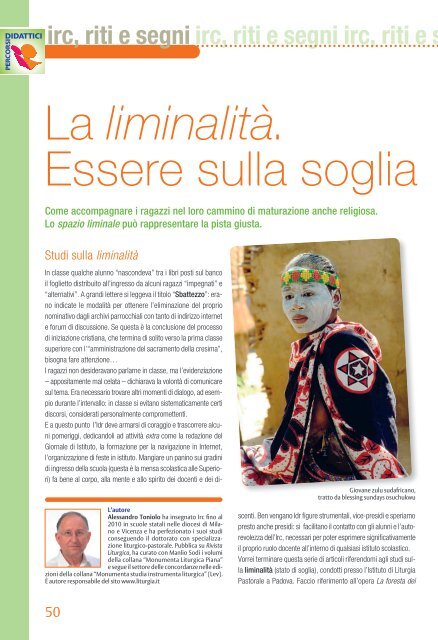 La liminalità. Essere sulla soglia - Elledici