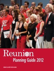Planning Guide 2012 - Alumni - Cornell University