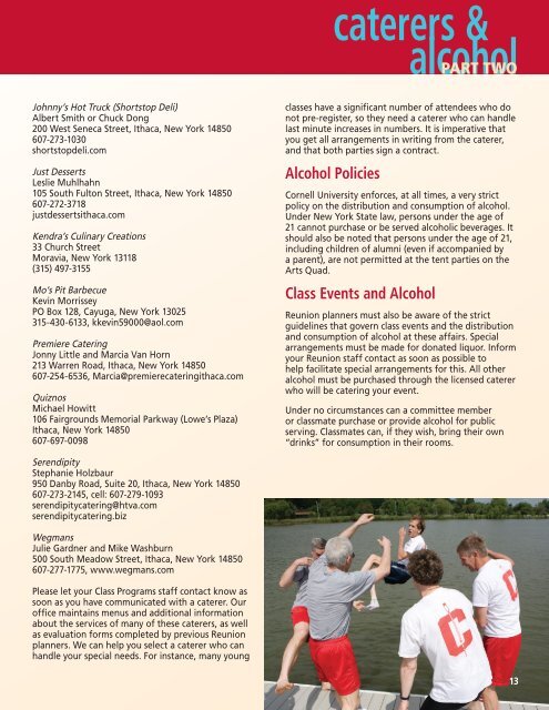 Planning Guide 2012 - Alumni - Cornell University