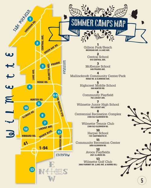 Camps - Wilmette Park District