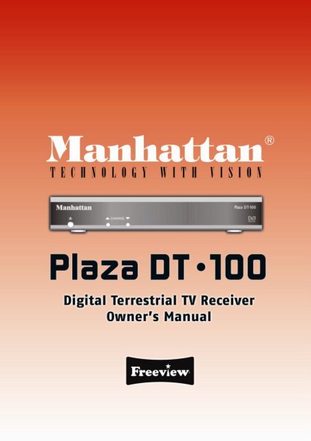 Plaza DT-100 User Guide - Manhattan