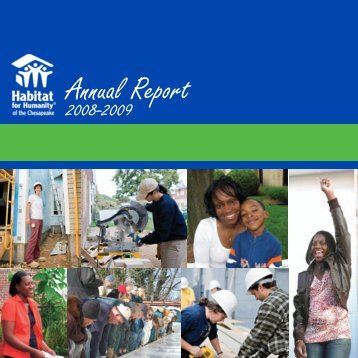 Annual Report - Habitat for Humanity of the Chesapeake